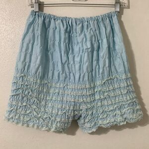 Vintage Coquette Dollette Feminine Lace Romantic Regencycore Bloomer Shorts M